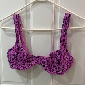 NWOT Good American bikini top